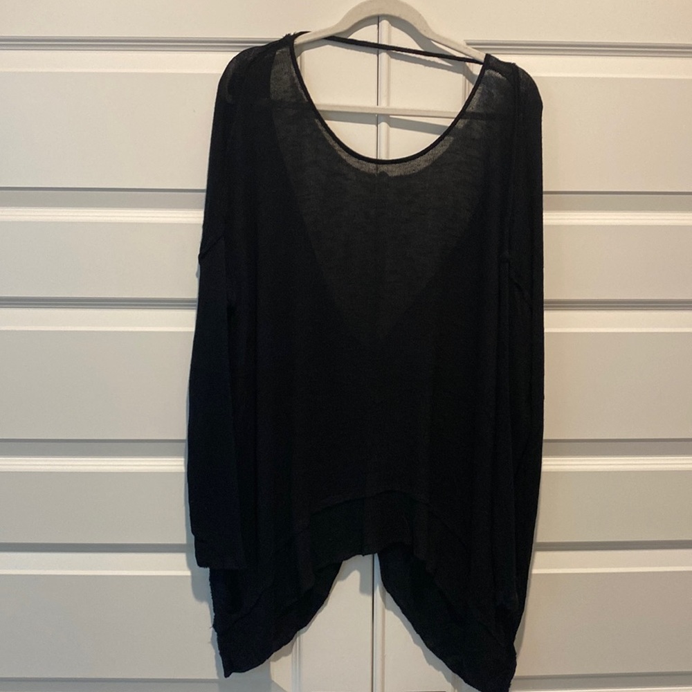 Free People Open Back Sweater